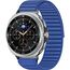 Galaxy Watch 8 Classic | 46 мм | Black | Fabric/Blue | M/L, Тип ремешка : Fabric, Размер корпуса : 46 мм, Цвет: Black, Цвет ремешка: Blue, Размер ремешка : M/L, Подключение часов : Bluetooth / Wi-Fi, изображение 2